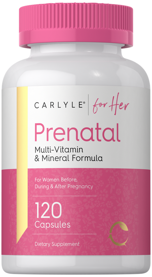 Vitamine e Minerali Prenatali | 120 Capsule