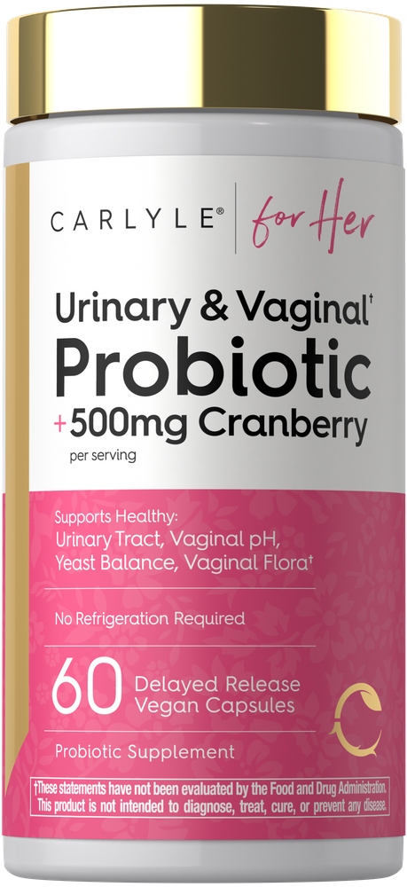 Urinary and Vaginal Probiotic for Women | 60 Capsules
