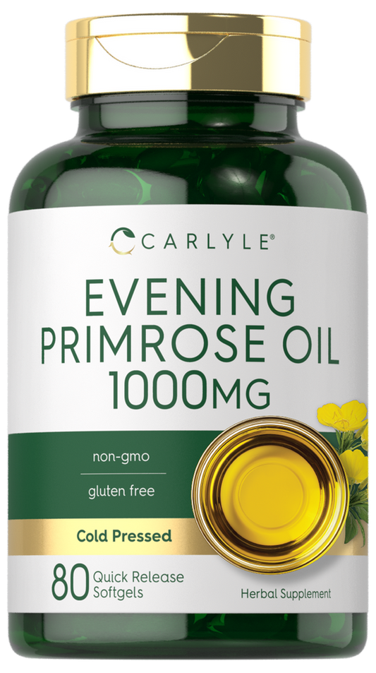 Evening Primrose Oil 1000mg | 80 Softgels