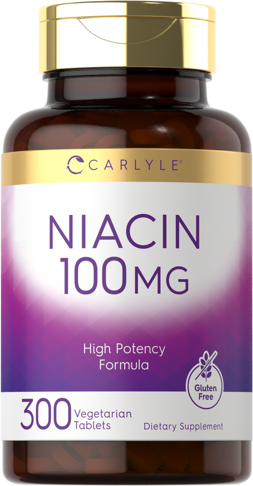 Niacin 100mg | 300 Tablets