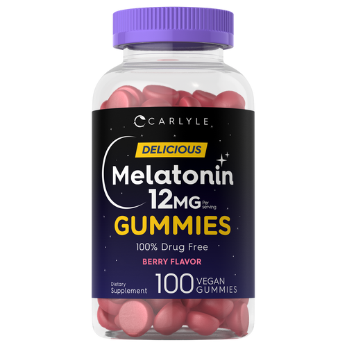 View 1 Melatonin 12mg per serving | 100 Gummies