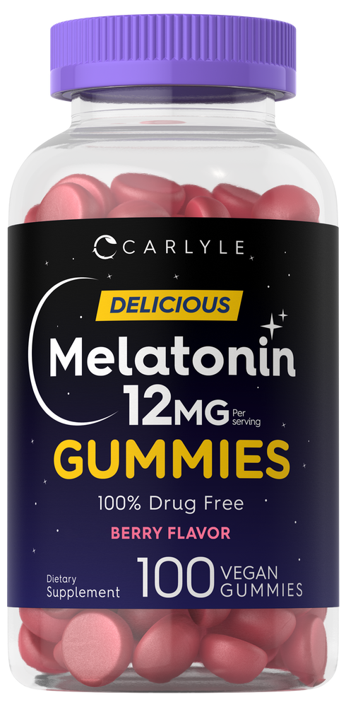 Melatonin 12mg per serving | 100 Gummies