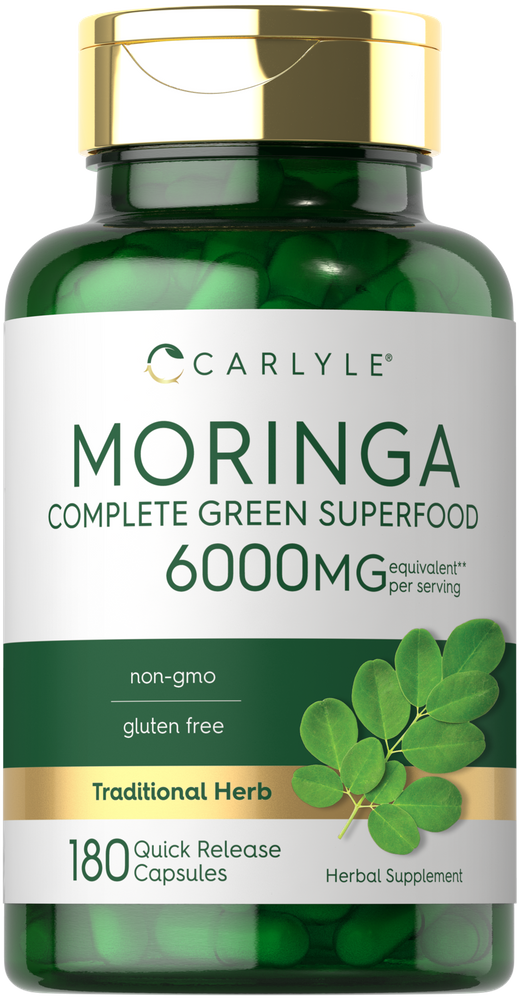 Moringa Oleifera | 180 Cápsulas