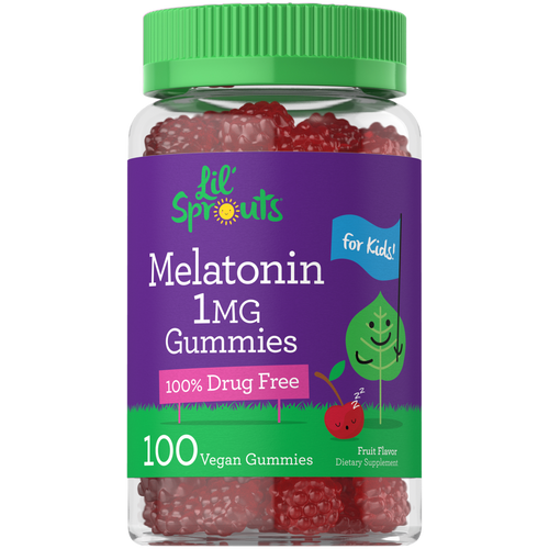 View 1 Melatonin Gummies for Kids 1mg | 100 Gummies