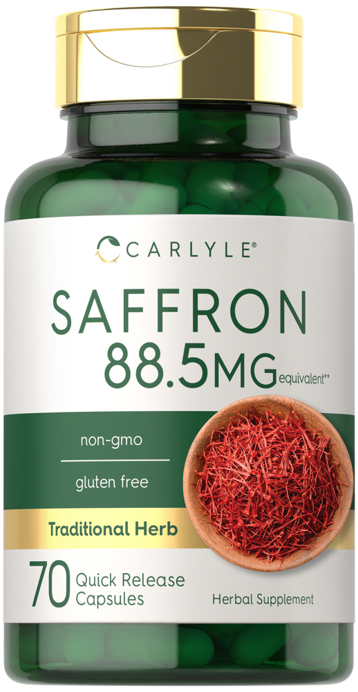 Saffron Extract 88.5mg | 70 Capsules