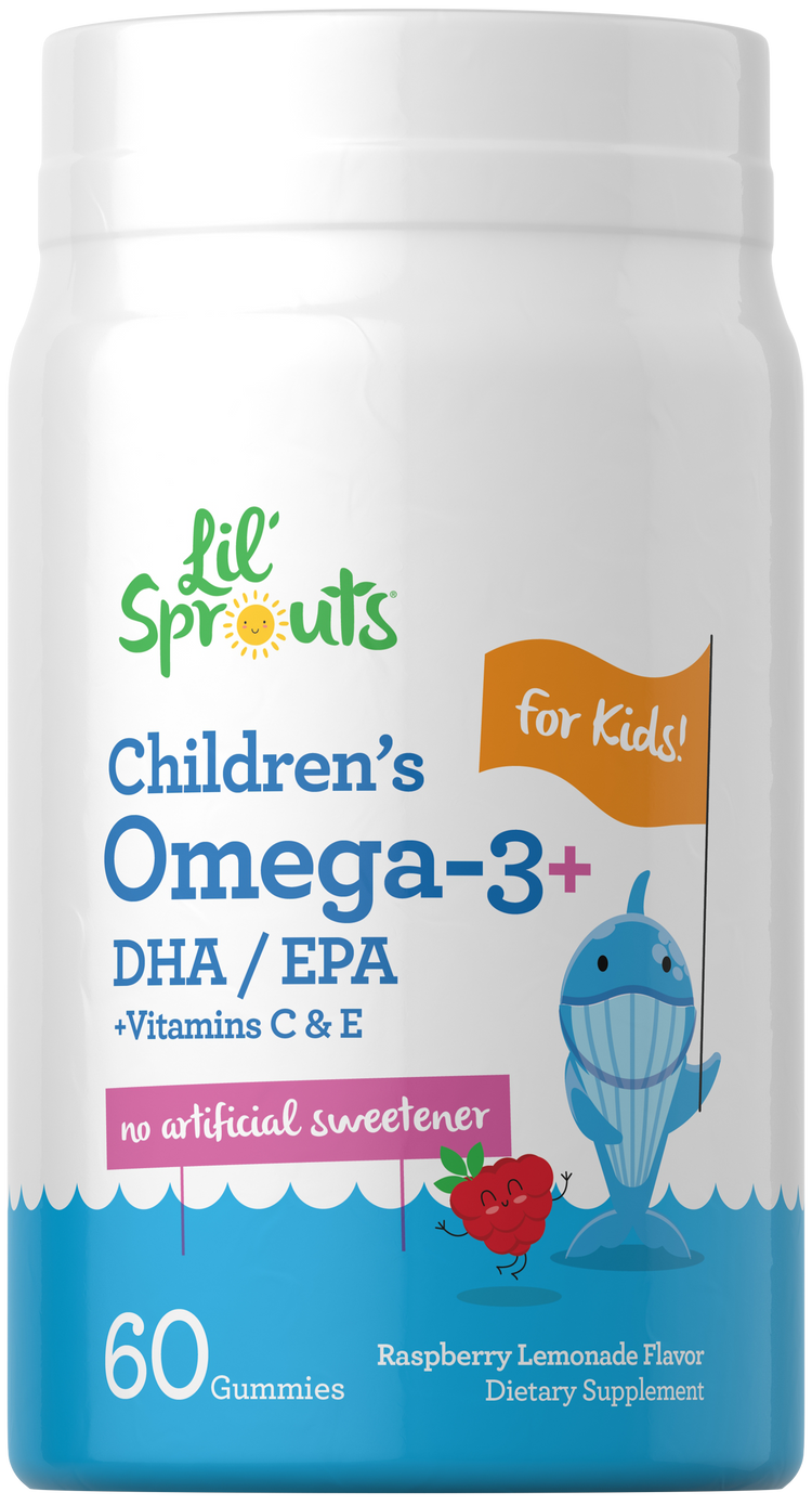 Children's Omega-3 Gummies | Raspberry Lemonade Flavored