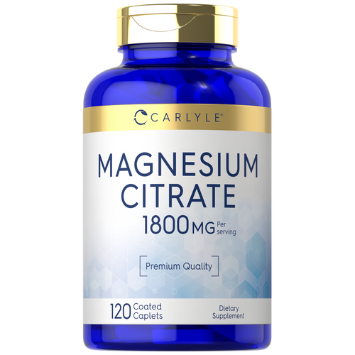View 1 Magnesium Citrate 1800mg per serving | 120 Caplets