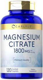 Load image into Gallery viewer, Magnesium Citrate 1,800mg | 120 Caplets
