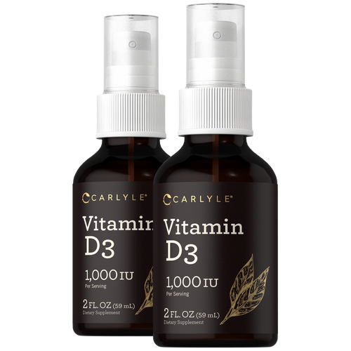View 1 Vitamina D-3 1000IU | Spray Liquido 4oz
