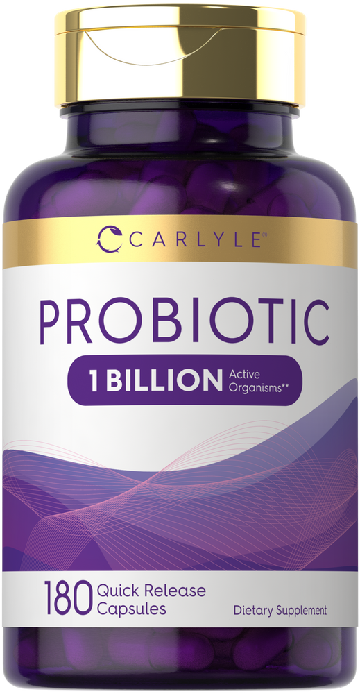 Probiotic | 1 Billion CFU | 180 Quick Release Capsules