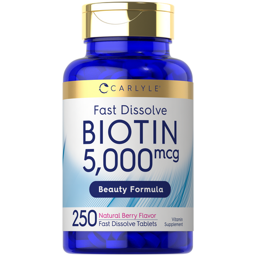 View 1 Biotina 5000 mcg | 250 Compresse a Scioglimento Rapido