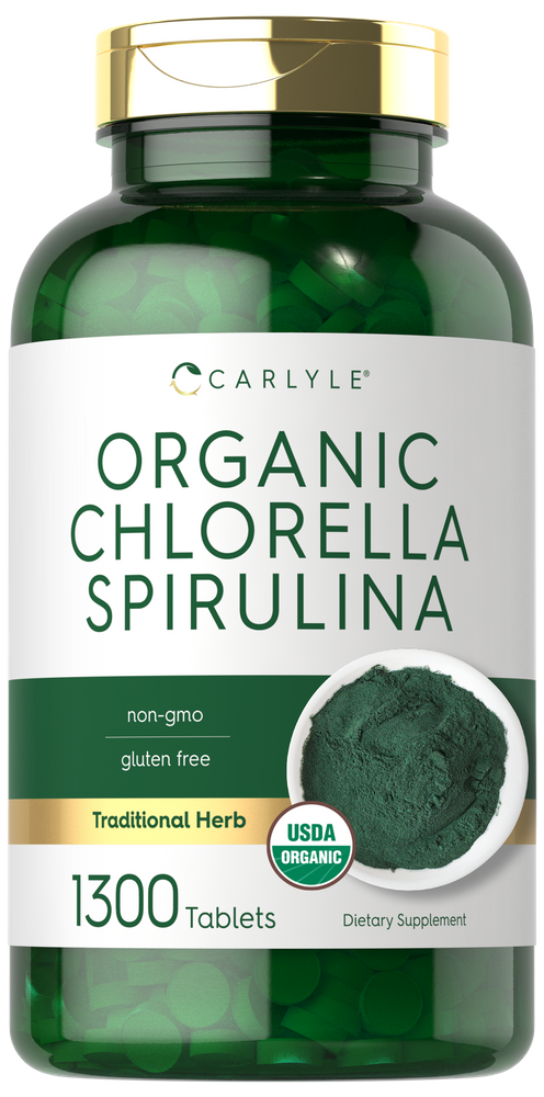 Chlorella Spirulina | 1300 Tablets
