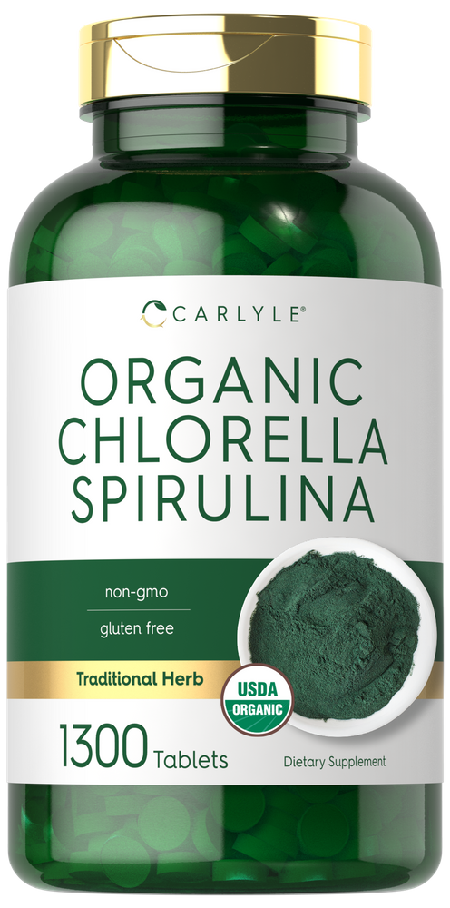 Chlorella Spirulina | 1300 Tabletten