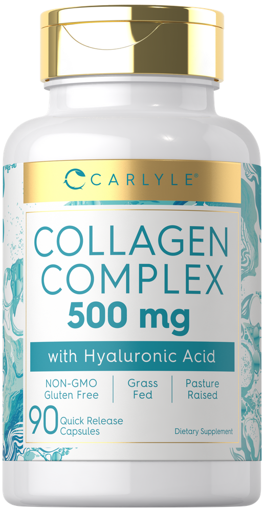 Collagen with Hyaluronic Acid | 90 Capsules