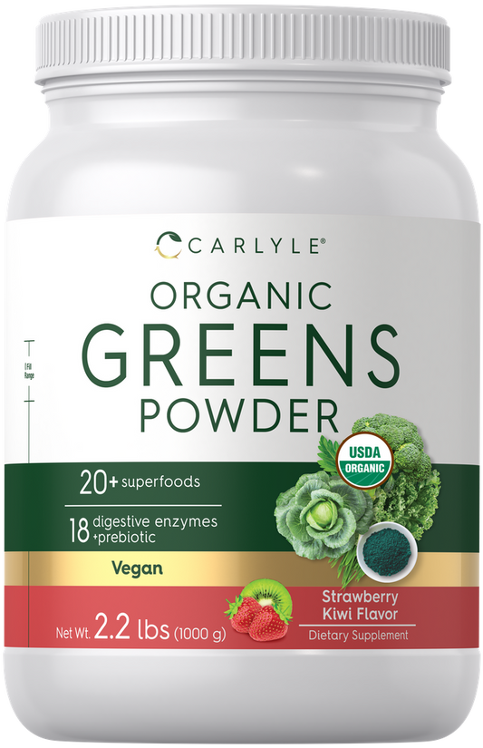 Polvo de Verdes Orgánicos | Suplemento de 35.2 oz