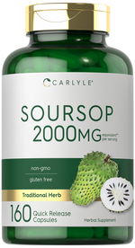 Load image into Gallery viewer, Soursop 2000mg | 160 Capsules
