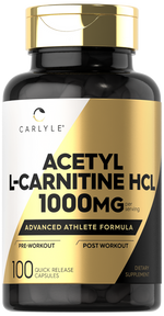 Load image into Gallery viewer, Acetyl L-Carnitine HCL 1000mg | 100 Capsules

