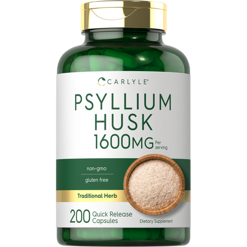 View 1 Cáscara de Psyllium 1600mg por porção | 200 Cápsulas