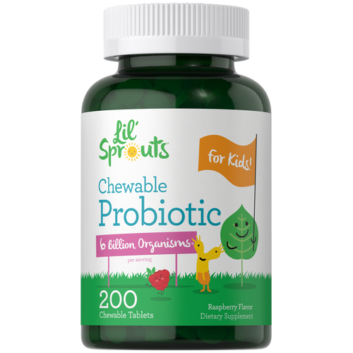 View 1 Probiotic for Kids 6 Billion CFUs per serving | 200 Tablets