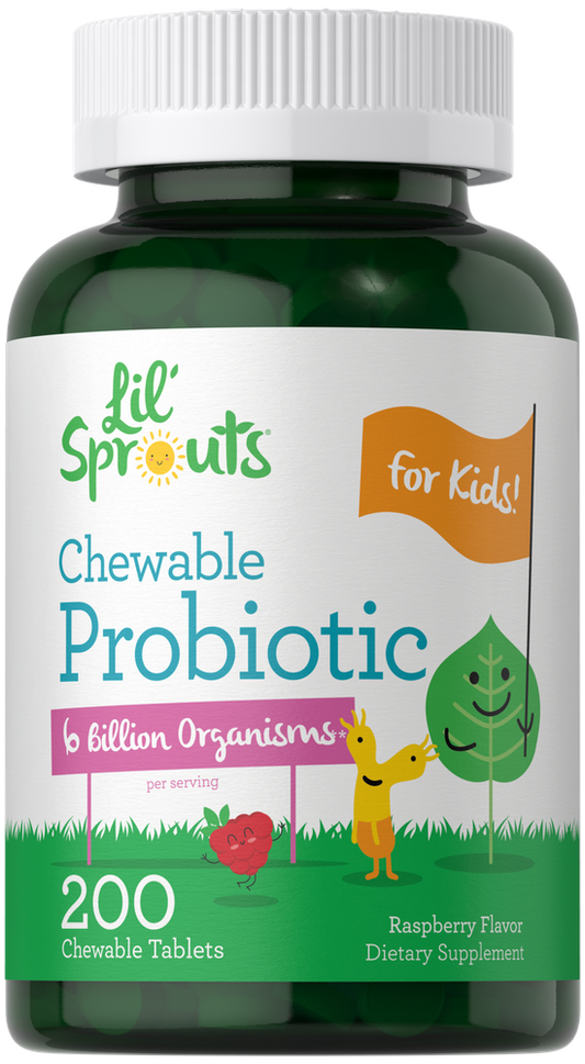 Probiotic for Kids 6 Billion CFUs per serving | 200 Tablets