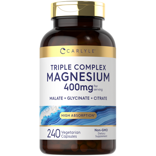 View 1 Triple Magnesium Complex 400mg | 240 Capsules