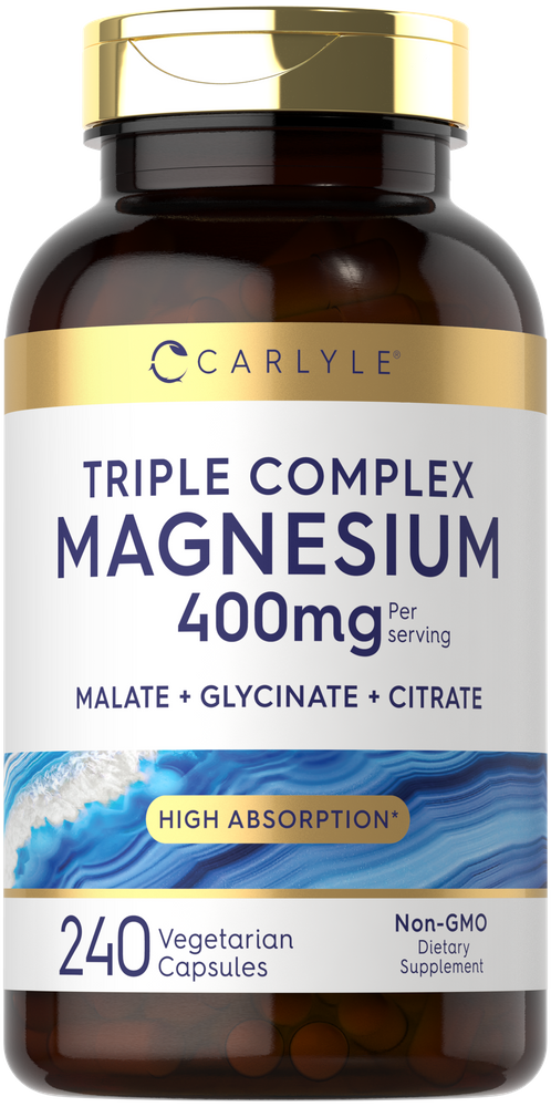 Triplo Complesso di Magnesio 400mg | 240 Capsule