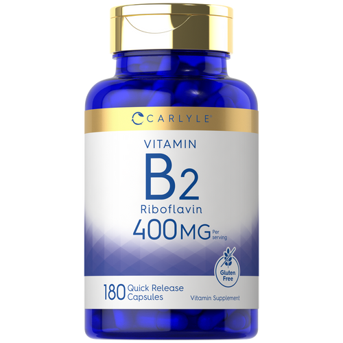 View 1 Vitamin B-2 400mg per serving | 180 Capsules