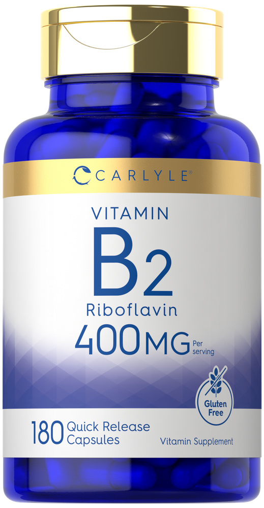 Vitamin B-2 400mg per serving | 180 Capsules