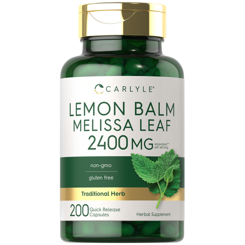 View 1 Lemon Balm Melissa Leaf 2400mg per serving | 200 Capsules