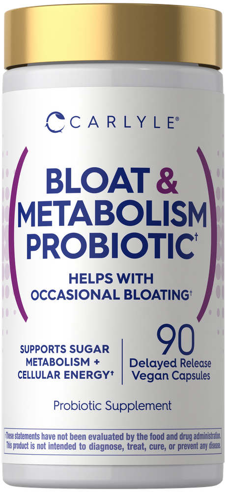 Probiótico para Inchaço e Metabolismo | 90 Cápsulas