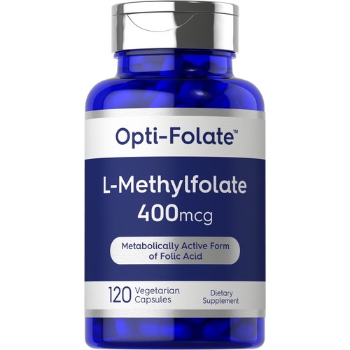 View 1 L-Methylfolate 400mcg | 120 Capsules
