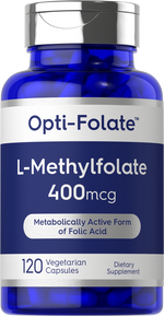 Load image into Gallery viewer, L-Methylfolate 400mcg | 120 Capsules
