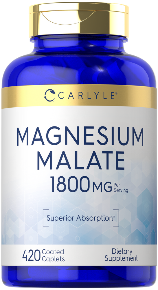 Magnesium Malate 1800mg | 420 Caplets