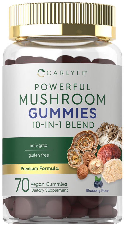 Complément Alimentaire aux Champignons | 70 Gummies