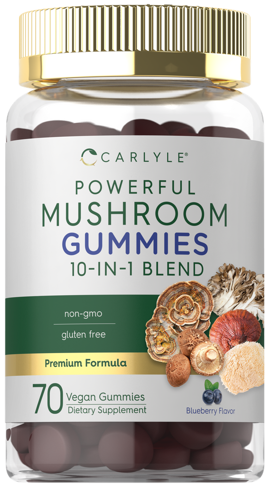 Mushroom Supplement | 70 Gummies