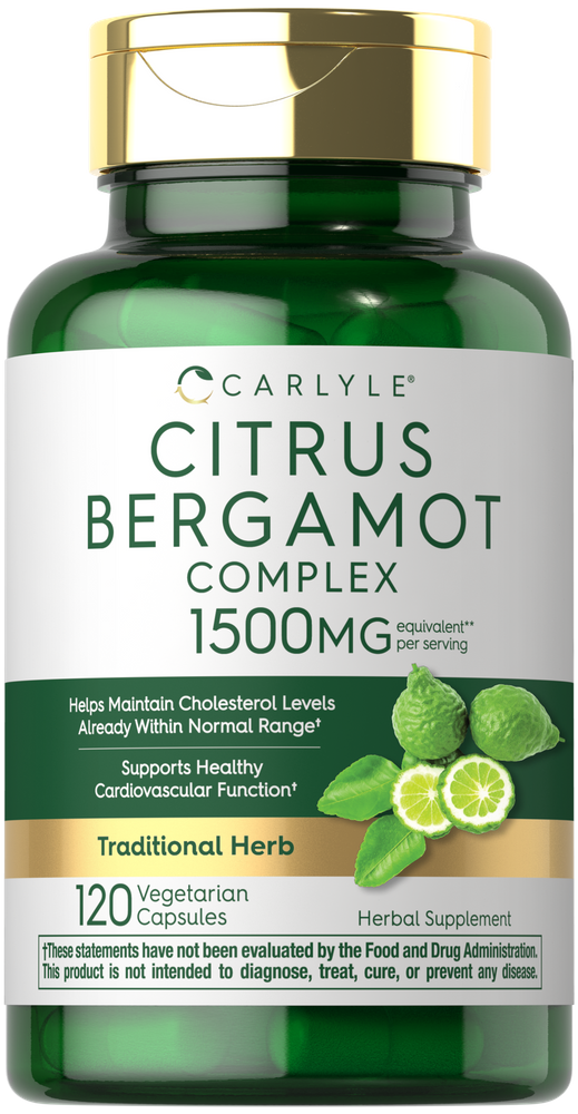 Citrus Bergamot 1500mg | 120 Capsules