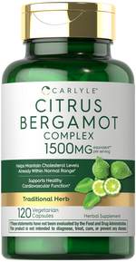 Load image into Gallery viewer, Citrus Bergamot 1500mg | 120 Capsules
