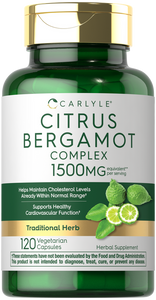 Citrus Bergamot 1500mg | 120 Capsules