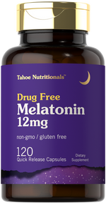 Load image into Gallery viewer, Melatonin 12mg | 120 Capsules
