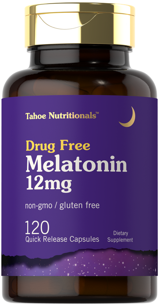 Melatonin 12mg | 120 Capsules