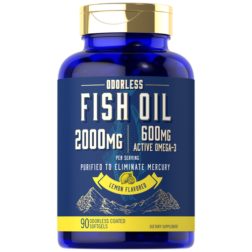 View 1 Óleo de Peixe 2000mg por porção | 90 Cápsulas Gelatinosas