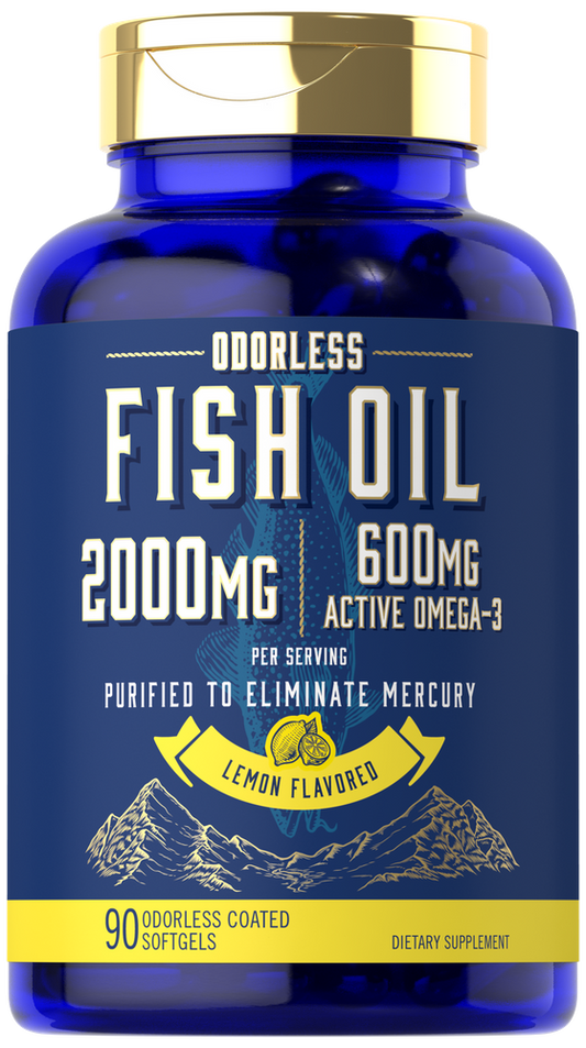 Olio di Pesce 2000mg per porzione | 90 Softgels