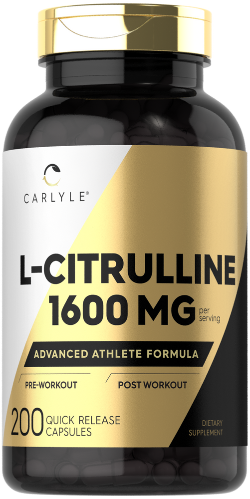 L-Citrulline 1600mg par portion | 200 Gélules