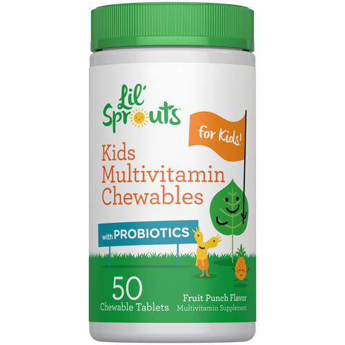 View 1 Multivitamínico Infantil com Probióticos | 50 Comprimidos Mastigáveis