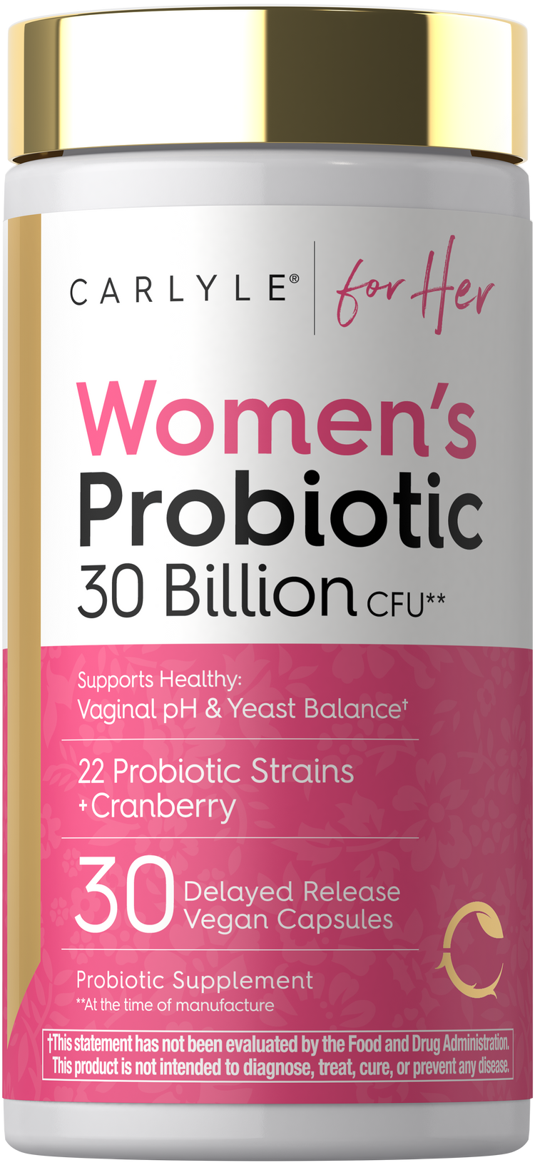 Women's 30 Billion CFU Probiotic | 30 Capsules