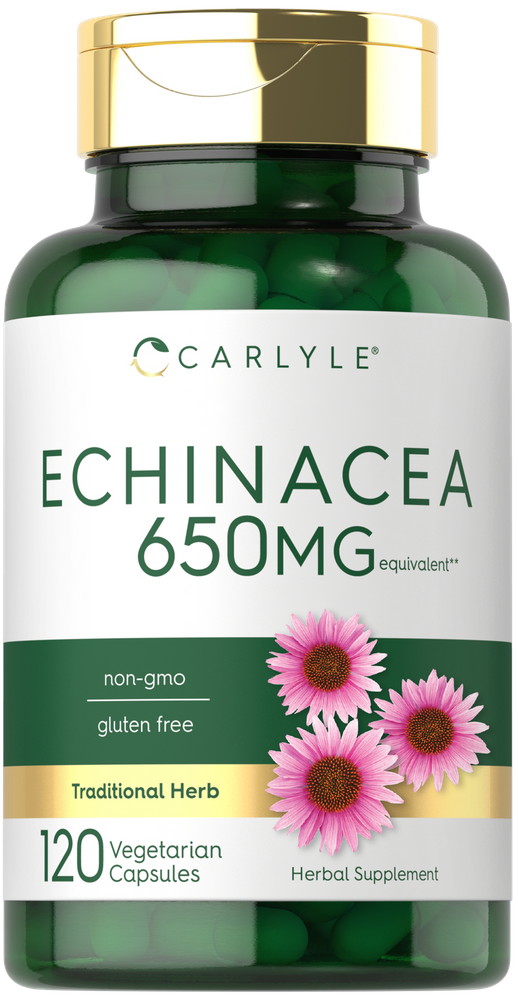 Echinacea 650mg | 120 Capsules