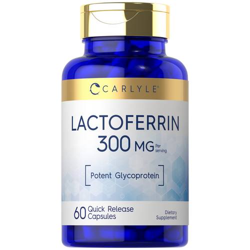 View 1 Lactoferrin 300mg per serving | 60 Capsules