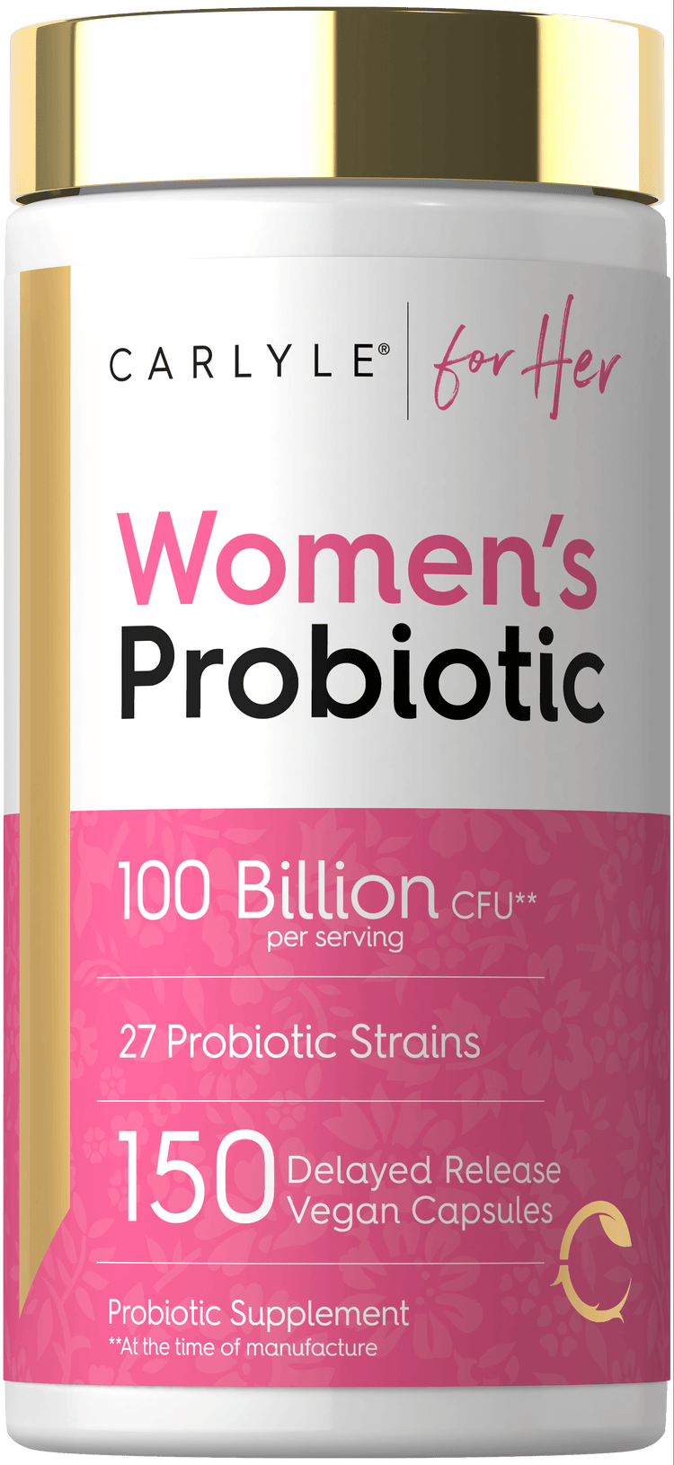 Women's Probiotic and Prebiotic Supplement | 100 Billion CFU