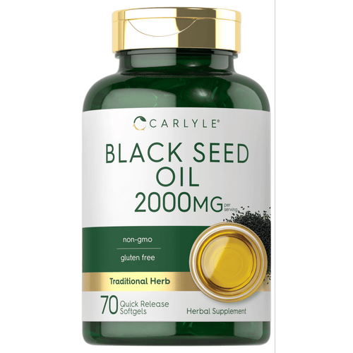 View 1 Aceite de Semilla Negra 2000mg por porción | 70 Cápsulas Blandas