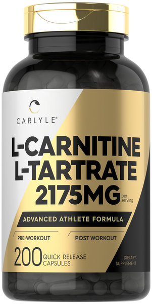 L-Carnitine 2175mg per serving | 200 Capsules L-Carnitine 2175mg per serving | 200 Capsules